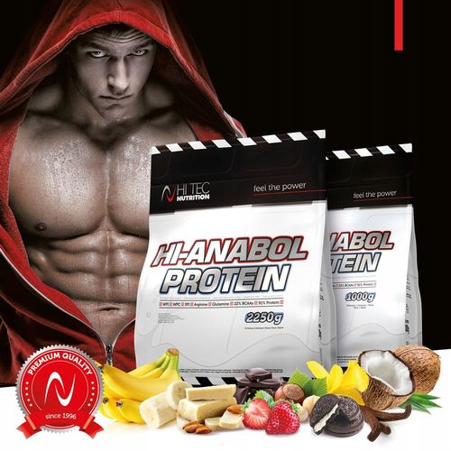 HI TEC HI Anabol Protein 2250g BIAŁKO WHEY WPI WPC na Arena.pl