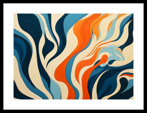 Plakat 35x25cm Oceaniczne Fale na Arena.pl