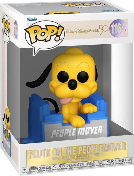Funko POP Disney Figurka Pluto w wagoniku People Mover zdjęcie 3