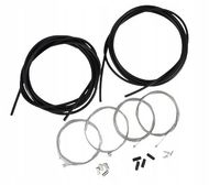 MAX ZESTAW LINEK I PANCERZY HAMULCA I PRZERZUTKI + KOŃCÓWKI MTB/CITY