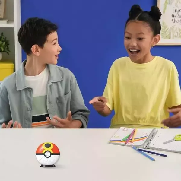 Puzzle 3D 54 elementy. Pokemon Dusk Ball zdjęcie 6
