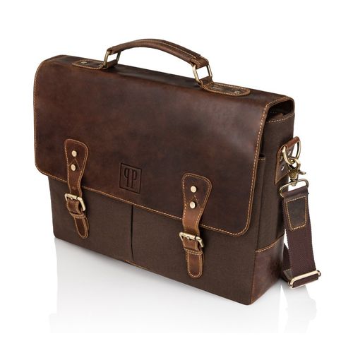 zestaw paolo peruzzi: portfel męski t-02+torba męska t-07 zup-08-br na Arena.pl