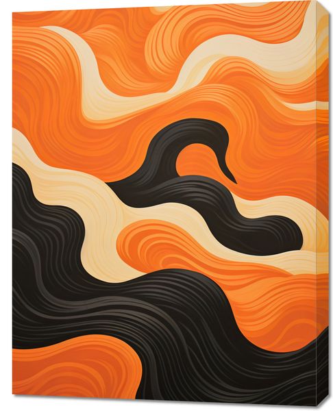 Obraz 70x90cm Dzień spotyka Noc zdjęcie 1