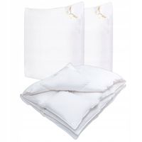 Zestaw 2x Poduszka Puchowa 70x80 i Kołdra Puchowa 200x220 - Linia Exclusive