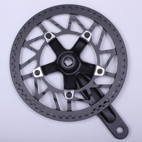 Korba rowerowa Prowheel 130 mm BCD 56T 6061 CNC z osłoną łańcucha na Arena.pl