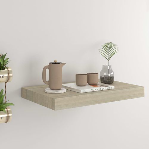 Półka ścienna, kolor dębowy, 40x23x3,8 cm, MDF na Arena.pl