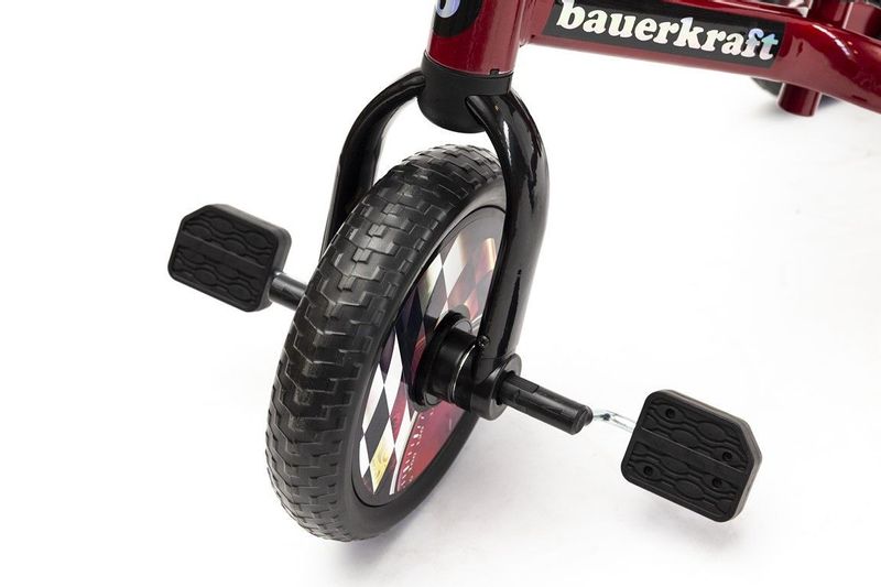 Multi rowerek trójkołowy biegowy Bauerkraft 3w1 czerwony zdjęcie 6
