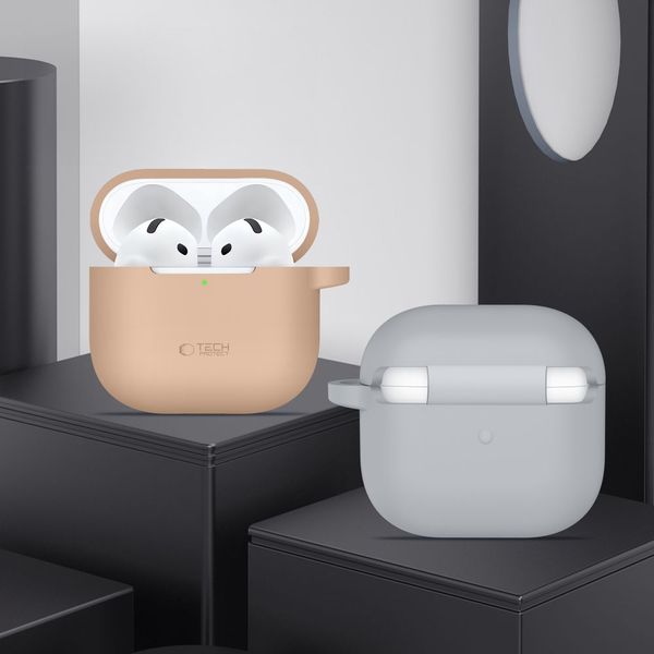 TECH-PROTECT SILICONE HOOK APPLE AIRPODS 4 BLACK zdjęcie 3