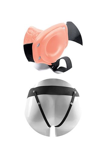 wibrująca proteza penisa na paskach strapon pusta na Arena.pl