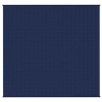 Koc obciążeniowy, niebieski, 220x230 cm, 11 kg, tkanina