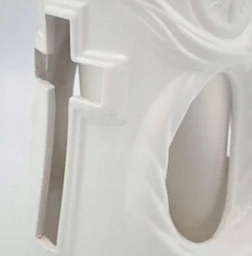 Znicz ceramiczny kapliczka biały 32cm z lampką led na Arena.pl