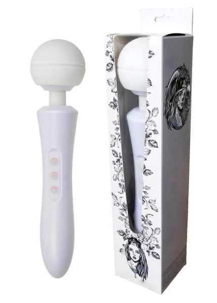 Stymulator-Massager Ultra Powerful -Big USB White 20 Function zdjęcie 7