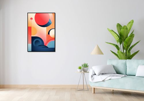 Plakat 64x90cm Geometryczne Marzenia na Arena.pl