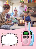 Walkie Talkie dla Dzieci Krótkofalówki Zestaw 2 szt. Zasięg Duży Łoki Toki