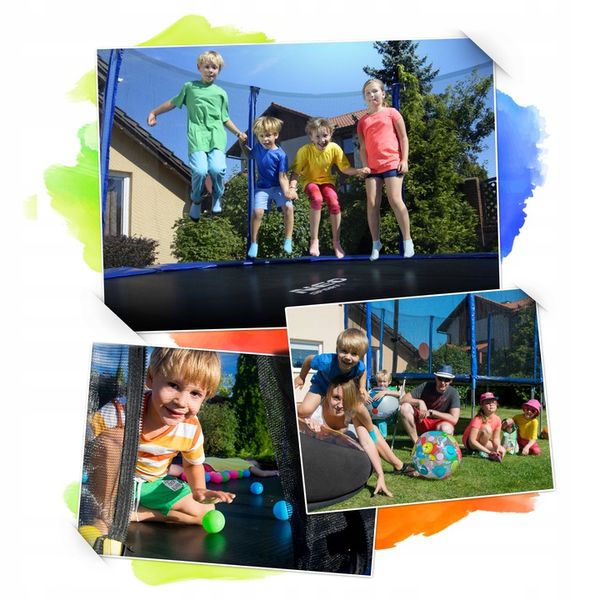 TRAMPOLINA OGRODOWA 252cm 8ft NEOSPORT model 2024 zdjęcie 16