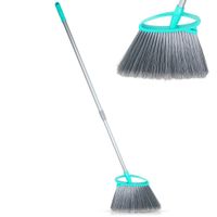 Miotła Teleskopowa Szczotka do Zamiatania Podłóg Chodnika Ulicówka Ogrodowa
