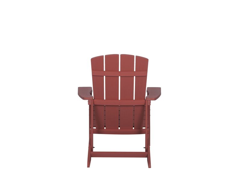 Krzesło ogrodowe czerwone ADIRONDACK zdjęcie 5
