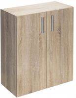 Emaga REGAŁ SZAFKA 2D2P SENSO 2 DRZWI 2 PÓŁKI DĄB SONOMA