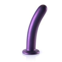 Smooth Silicone G-Spot Dildo - 7'' / 17 Cm