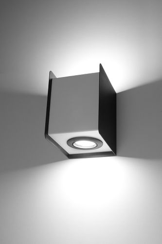 Kinkiet ścienny STEREO 2 czarny/biały na Arena.pl