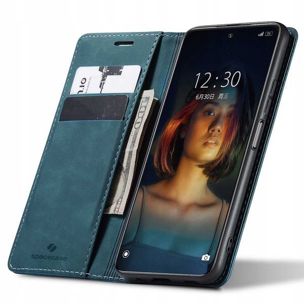 Spacecase Wallet Redmi Note 10 Pro Blue zdjęcie 1