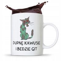 Kubek Dla Weterynarza Dupnę Kawusie I Będzie Git Z Nadrukiem Ze Zdjęciem