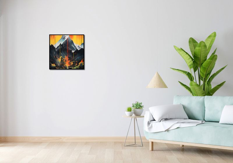 Plakat 50x50cm Górska Alchemia zdjęcie 4