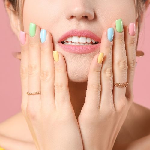 Zestaw Do Robienia Paznokci Startowy Lampa UVLED Lakier Hybrydowy + GRATISY na Arena.pl