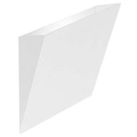 Kinkiet LAMPA ścienna KIOTO 7437 Shilo kwadratowa OPRAWA przyścienna biała