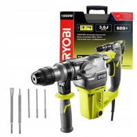 RYOBI MŁOT UDAROWY MŁOTOWIERTARKA 1050W 3,6 J RSDS1050-K +WALIZKA+DŁUTA