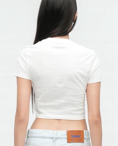 OFF-WHITE - T-shirt z nadrukiem na Arena.pl