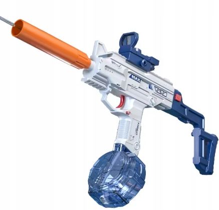 PISTOLET NA WODĘ ELEKTRYCZNY MIOTACZ DLA DZIECI SIKAWKA KARABIN AUTOMAT na Arena.pl