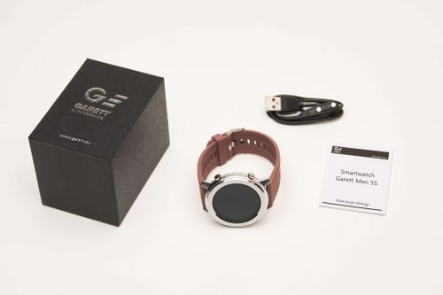 Smartwatch Garett Men 5S brązowy na Arena.pl