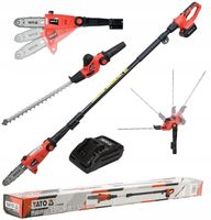 YATO NARZĘDZIE WIELOFUNKCYJNE 18V +2Ah 2w1 OKRZESYWARKA NOŻYCE DO ŻYWOPŁOTU
