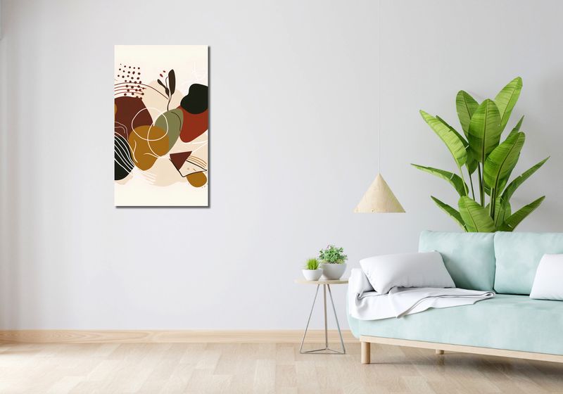 Obraz 50x90cm Organiczna Erupcja zdjęcie 2