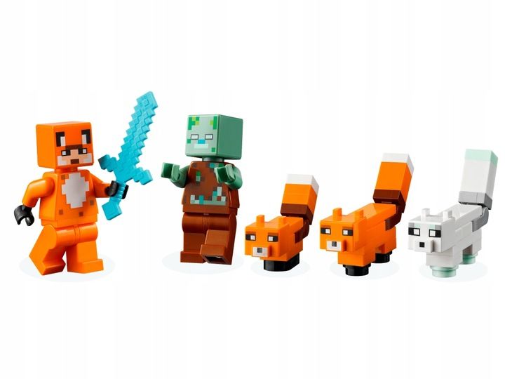 LEGO MINECRAFT 8+ SIEDLISKO LISÓW 21178 zdjęcie 5