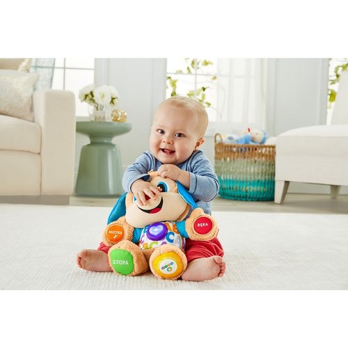 SZCZENIACZEK UCZNIACZEK FISHER PRICE zabawka interaktywna dla dzieci +6m na Arena.pl