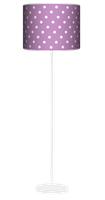 Lampa stojąca MAXI - Lawendowe kropki