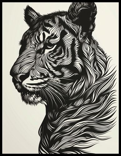 Plakat 50x65cm Tygrysi Gwizd na Arena.pl