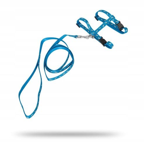 SZELKI REGULOWANE BEZUCISKOWE DLA KOTA + SMYCZ na Arena.pl