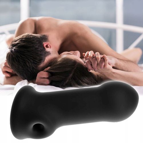 Przedłużka, nasadka na penisa, czarna + perfumy. na Arena.pl