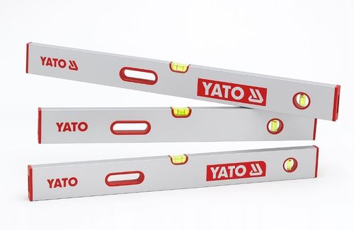 YATO ZESTAW 3 ŁAT MURARSKICH Z UCHWYTAMI 1.5M 2M 2.5M PION POZIOM na Arena.pl