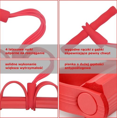 AGRAFKA DO ĆWICZEŃ + EKSPANDER WIELEFUNKCYJNY na Arena.pl