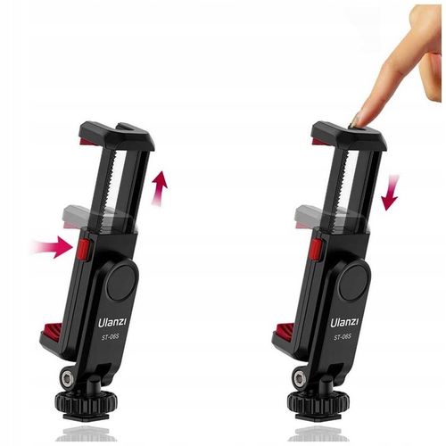Ulanzi ST-06S Adapter uchwyt statywowy do telefonu + zimna stopka x 2 na Arena.pl