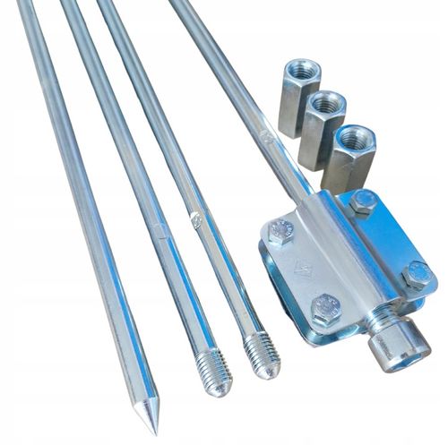 UZIOM ODGROMOWY PRĘT SZPILKA ODGROM PV KOMPLET 6MB (4x1,5m) M16 + na Arena.pl