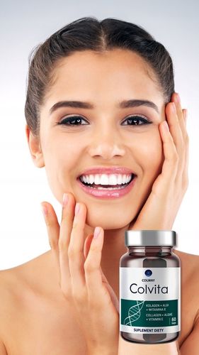 Colvita Colway 60Kaps Kolagen Wit E Na Stawy Skórę Włosy Paznokcie +GRATIS na Arena.pl