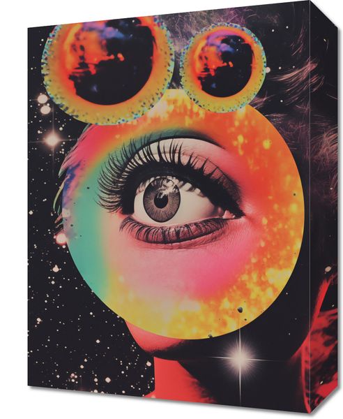 Obraz 30x40cm Oko w Kosmosie zdjęcie 1