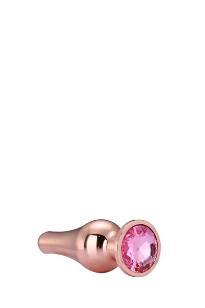 Gleaming Love Rose Gold Pleasure Plug S zdjęcie 6