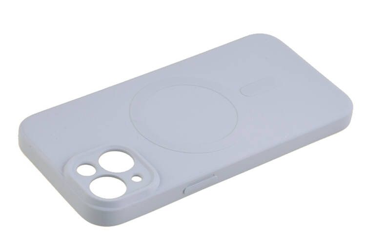 Etui Mercury Goospery MagSafe Silicone do Apple iPhone 14 niebieski zdjęcie 2