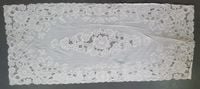 bieżnik obrus koronkowy pvc 50 x 110 cm biały